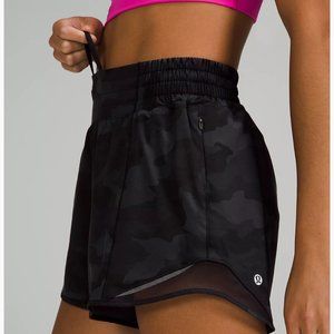 SOLD ~ Lululemon Hottie Hot High Rise Lined Short 4" Camo